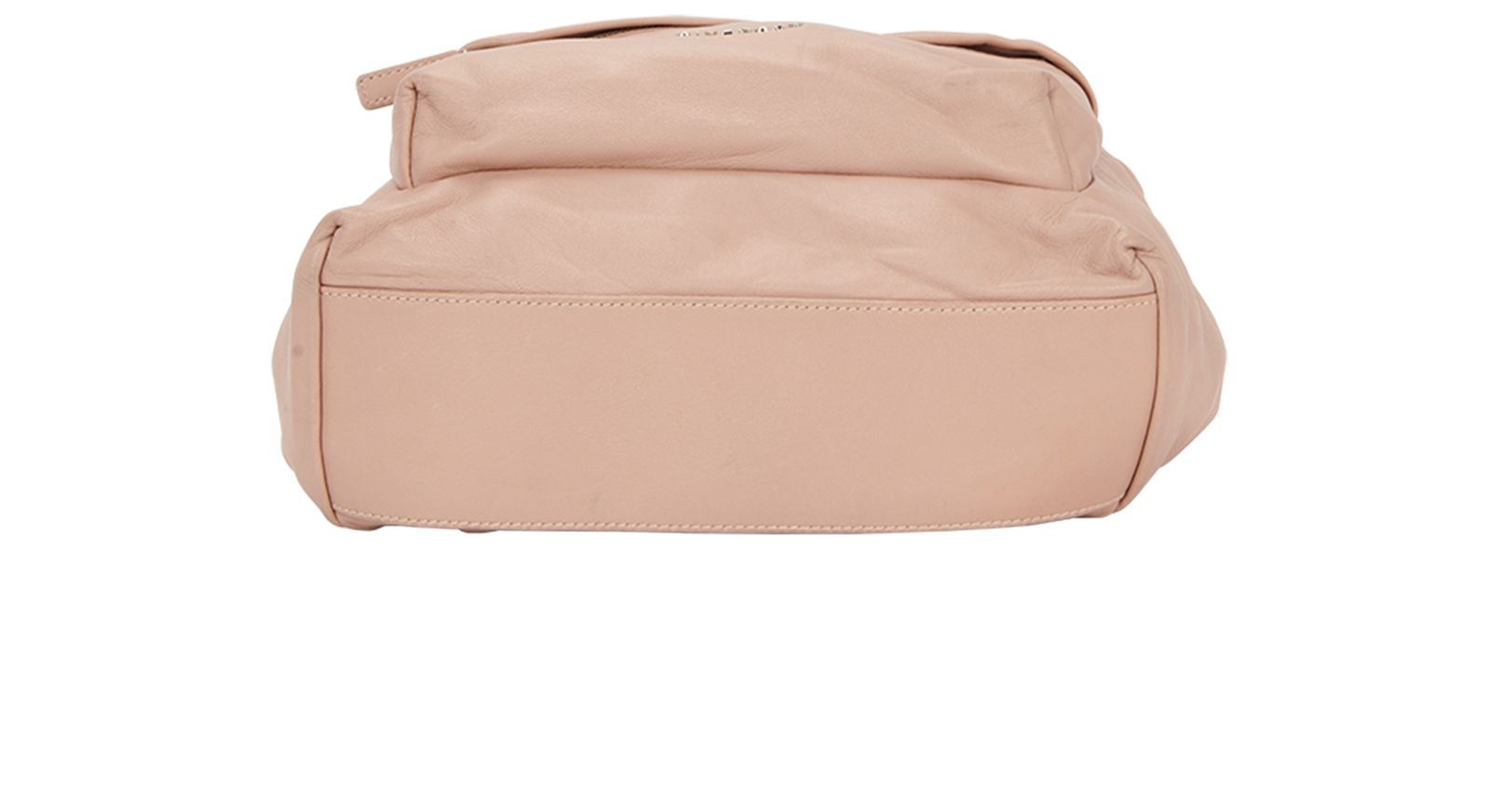 Logo Backpack, &pound;250, Handbags, Pink, Leather, Top view